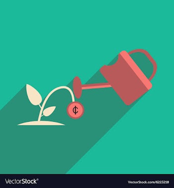 Flat design modern icon Money vector image