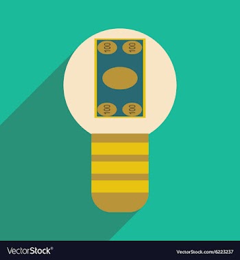 Flat design modern icon Money vector image