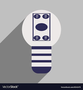 Flat design modern icon Money vector image