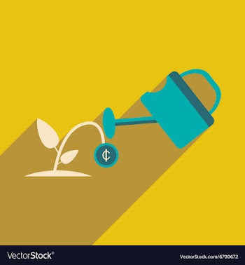 Flat design modern icon Money vector image