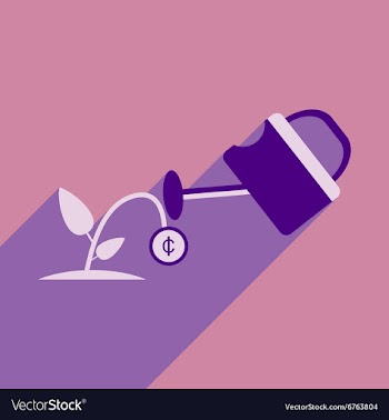 Flat design modern icon Money vector image