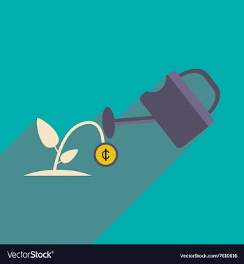 Flat design modern icon Money vector image