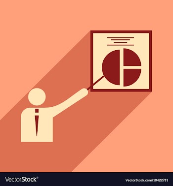 Flat design modern icon People vector image