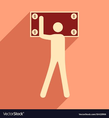 Flat design modern icon Stick vector image