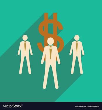 Flat design modern icon Stick vector image