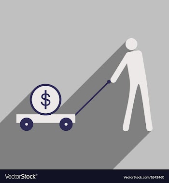 Flat design modern icon Stick vector image
