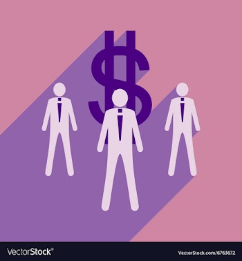 Flat design modern icon Stick vector image