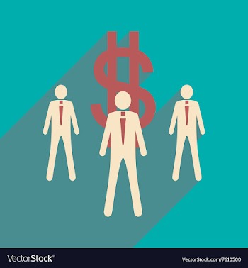 Flat design modern icon Stick vector image