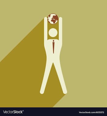 Flat design modern icon vector image