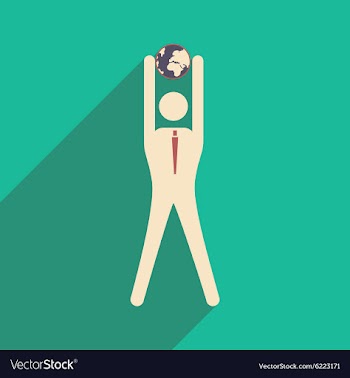 Flat design modern icon vector image