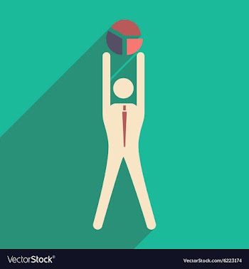 Flat design modern icon vector image
