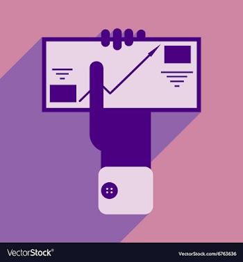 Flat design modern icon vector image