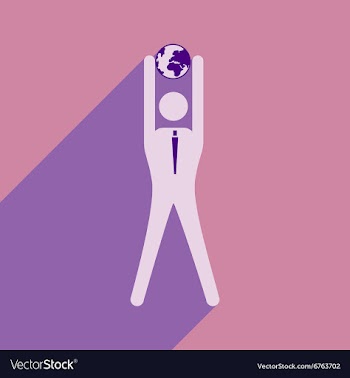 Flat design modern icon vector image