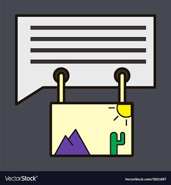 Flat email attachment icon paper document clip vector image
