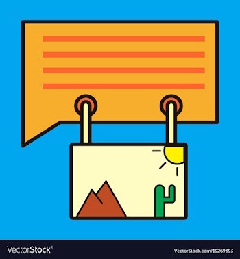 Flat email attachment icon paper document clip vector image