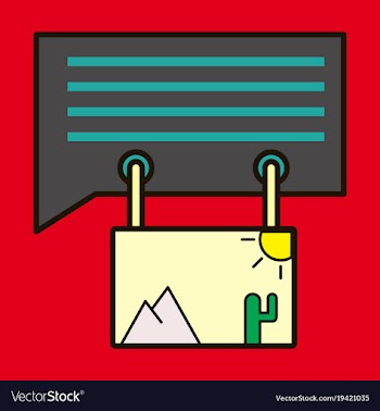 Flat email attachment icon paper document clip vector image