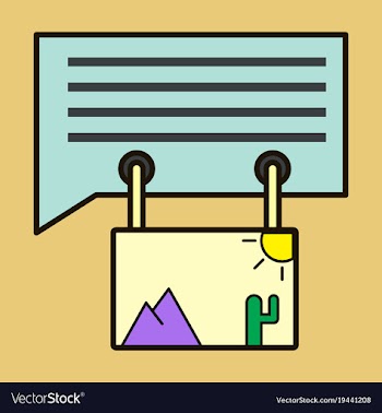 Flat email attachment icon paper document clip vector image