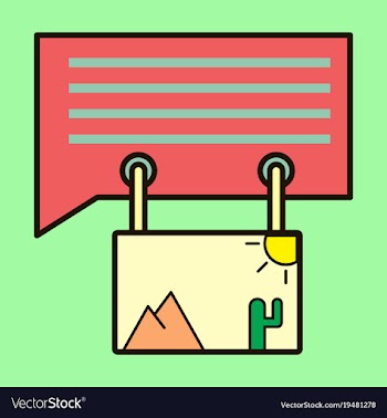 Flat email attachment icon paper document clip vector image