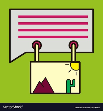 Flat email attachment icon paper document clip vector image