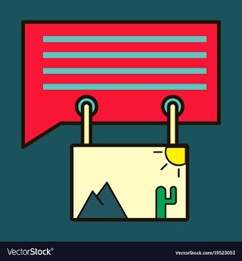 Flat email attachment icon paper document clip vector image
