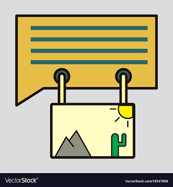 Flat email attachment icon paper document clip vector image