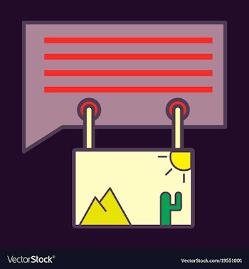 Flat email attachment icon paper document clip vector image