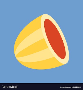 Flat fresh and juicy whole watermelon vector image