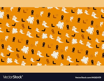flat halloween pattern for new template