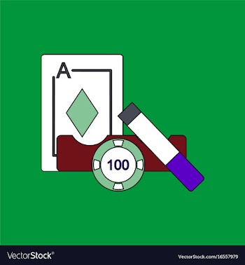 Flat icon design collection ace chip and cigar vector image