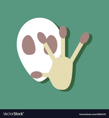 Flat icon design collection alien and hand in vector image