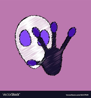 Flat icon design collection alien and hand in vector image