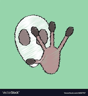 Flat icon design collection alien and hand in vector image