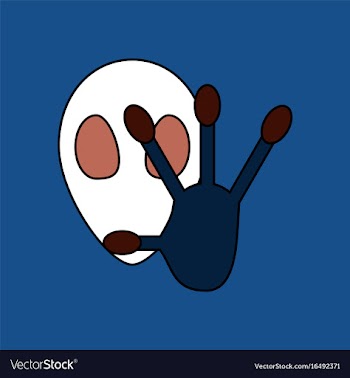 Flat icon design collection alien and hand vector image