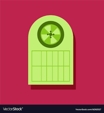 Flat icon design collection american roulette vector image