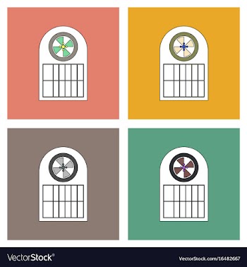 Flat icon design collection american roulette vector image