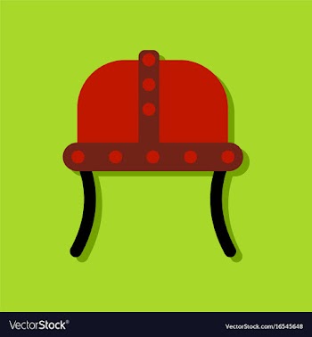 Flat icon design collection ancient helmet in vector image