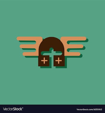 Flat icon design collection ancient helmet vector image