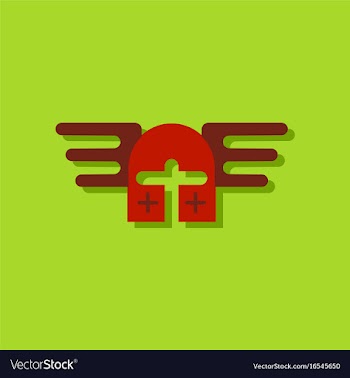Flat icon design collection ancient helmet vector image