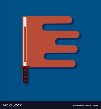 Flat icon design collection ancient sword in vector image