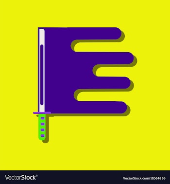 Flat icon design collection ancient sword in vector image