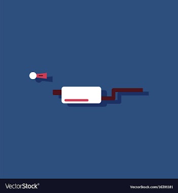 Flat icon design collection ar exhaust pipe in vector image