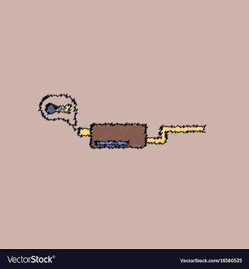 Flat icon design collection ar exhaust pipe in vector image