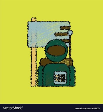 Flat icon design collection astronaut and flag in vector image