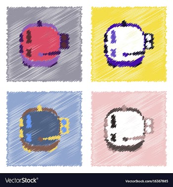 Flat icon design collection astronaut helmet in vector image