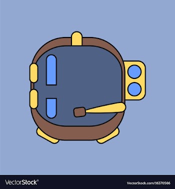 Flat icon design collection astronaut helmet vector image