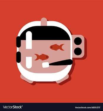 Flat icon design collection astronaut helmet with vector image