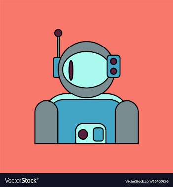 Flat icon design collection astronaut suit vector image
