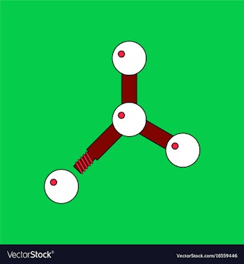 Flat icon design collection atom disconnection vector image