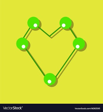 Flat icon design collection atom scheme in vector image