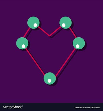 Flat icon design collection atom scheme in vector image